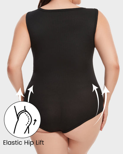 Sleeveless Bodysuits with Tummy Control