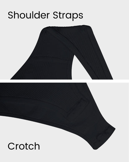 Sleeveless Bodysuits with Tummy Control