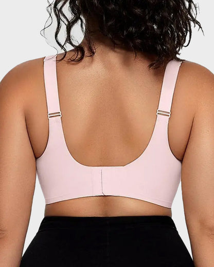 Women’s Wireless Bralette with V-Mesh, Comfortable and Supportive