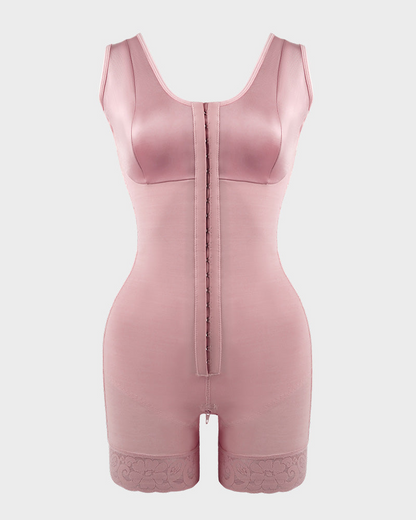 Post-Surgical Ultra-Compression Shapewear – Abdominal Control and Glute Enhancement with Crotch Zipper Closure