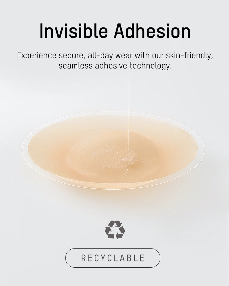 Seamless Non-Adhesive Nipple Covers (2 Pairs)