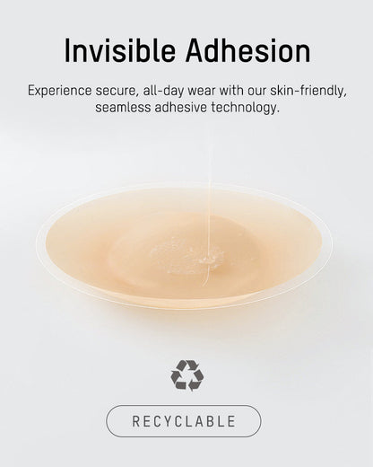 Seamless Non-Adhesive Nipple Covers (2 Pairs)