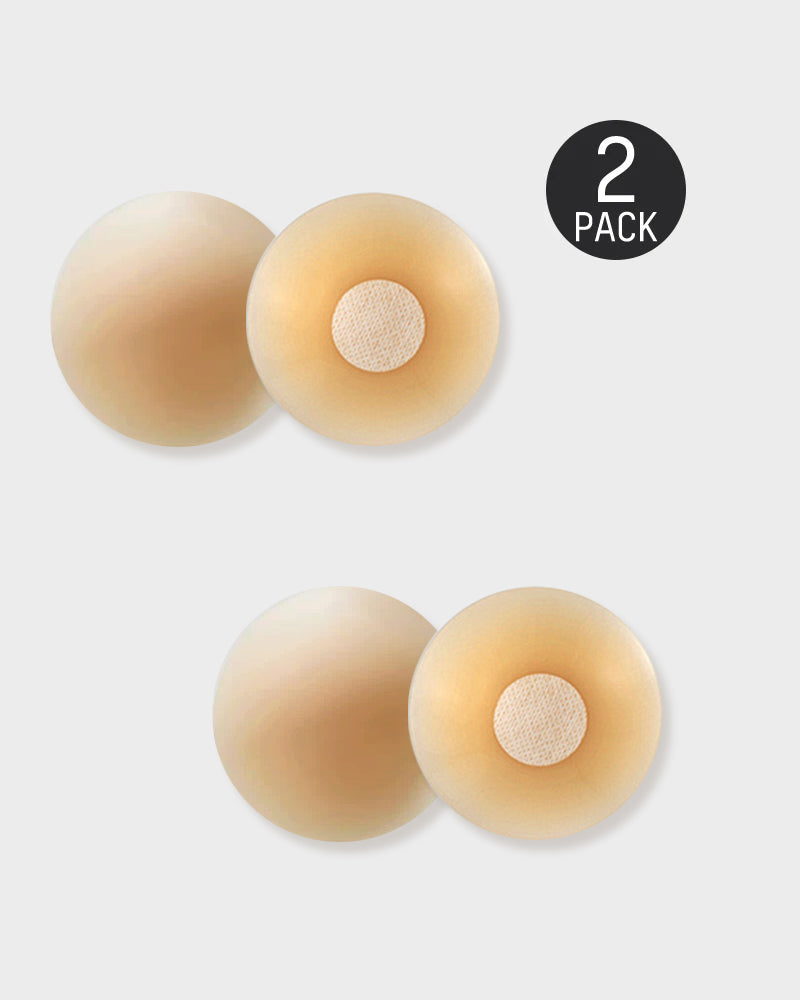 Seamless Non-Adhesive Nipple Covers (2 Pairs)