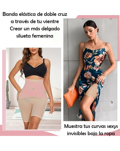 High-Waisted Tummy and Waist Shaping Shorts