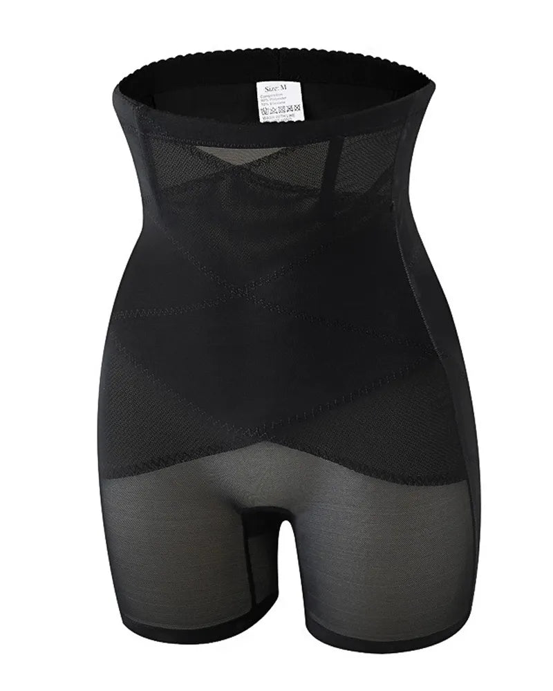 High-Waisted Tummy and Waist Shaping Shorts