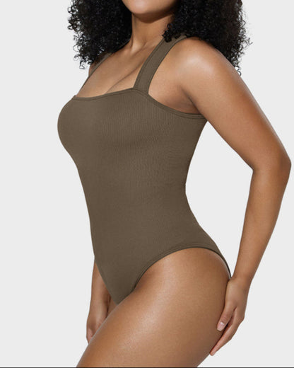 Sleeveless Bodysuits with Tummy Control