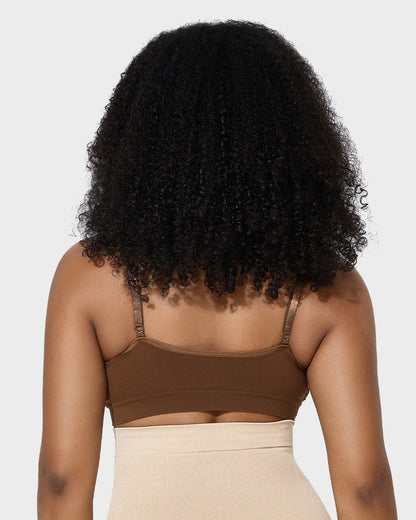 Women’s Full-Coverage Bra, Unpadded, Wireless, with Shaping Effect