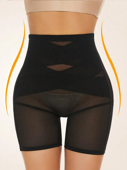 High-Waisted Tummy and Waist Shaping Shorts
