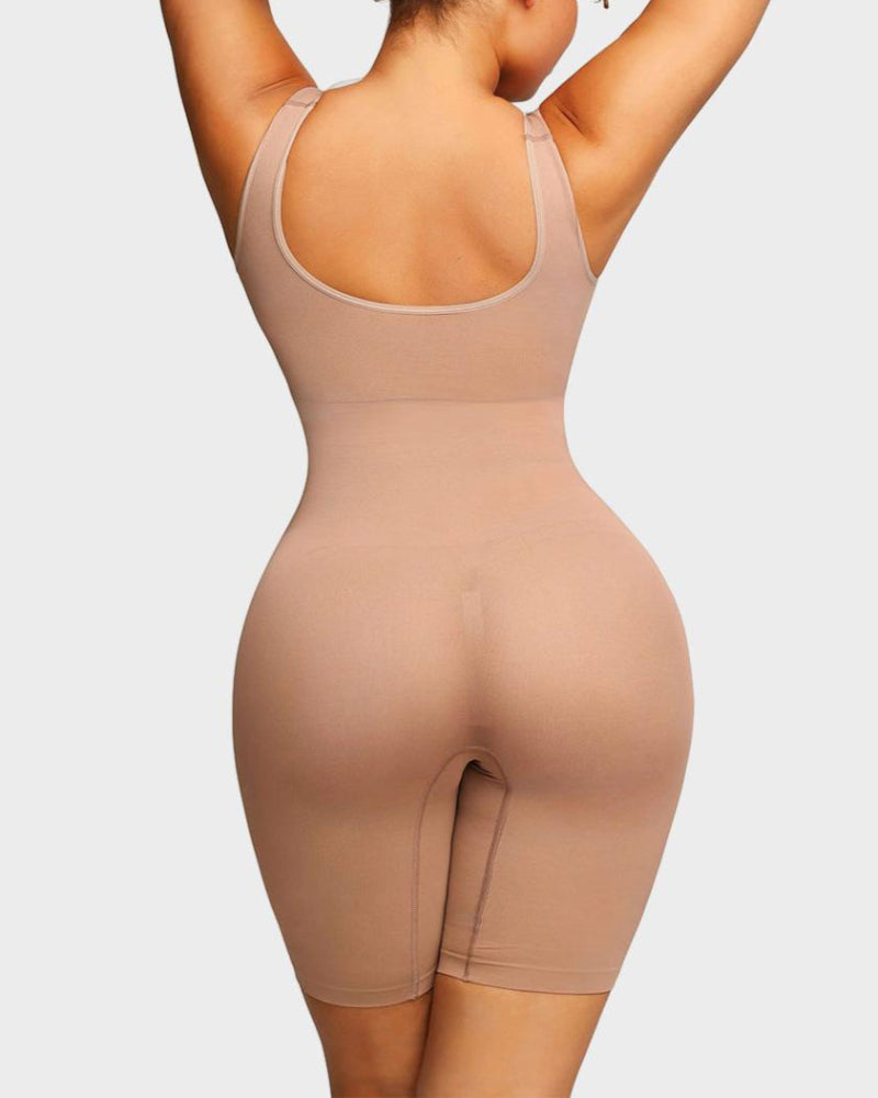 Seamless Mid-Thigh Shaping Bodysuit