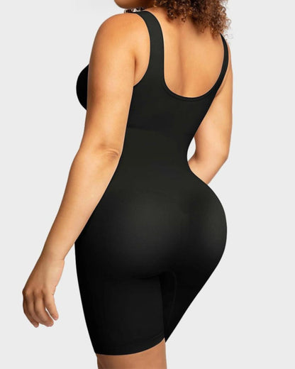 Seamless Mid-Thigh Shaping Bodysuit